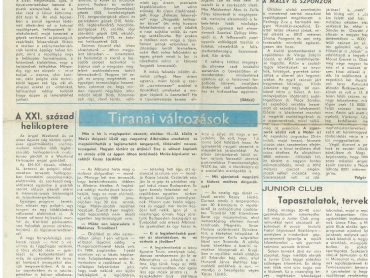 Légiközlekedés, 1987. november 24.