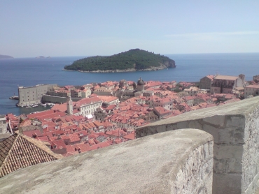 Dubrovnik,várfal